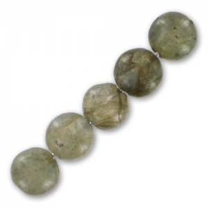 Perles rondes 4 mm en pierre gemme Labradorite x20