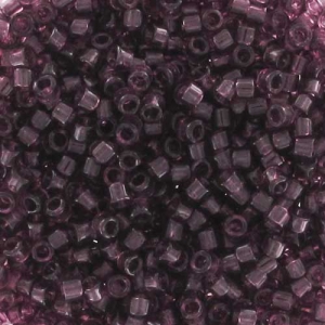 Miyuki Delica 11/0 DB1104 - Transparent Mauve x8g