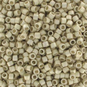 Miyuki Delica 11/0 DB1151 - Galvanized Semi Mat Silver x8g