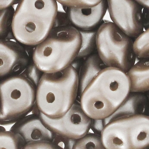 SuperDuo 2,5x5 mm Pastel Light Brown x10g