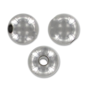 Perles 8 mm en Acier inoxydable 304 x5