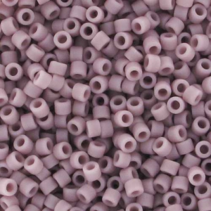 Miyuki Delica 11/0 DB0758 - Mat Opaque Mauve x8g
