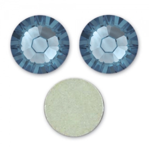 Strass à coller en cristal PureCrystal 1.8 mm - Denim Blue x36