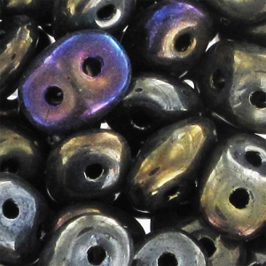 SuperDuo 2,5x5 mm Brown Iris x10g