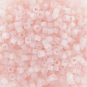 Miyuki Delica 11/0 DB0868 - Mat Transparent Pink Mist AB x8g