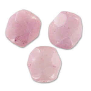 Facettes 3 mm Chalk White Lila Luster x50