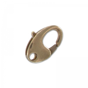 Fermoir mousqueton 10.5 mm - Bronze x1