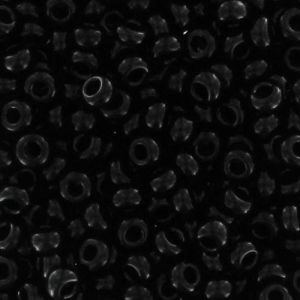 Perles rocailles Preciosa 11/0 2 mm - Jet x20g