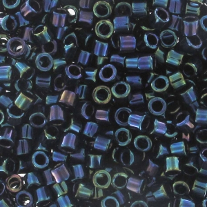 Miyuki Delica 10/0 DBM0002 - Dark Blue Iris Metallic x8g