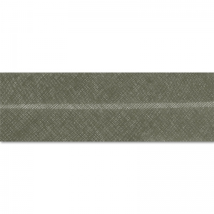 Biais en polycoton 20 mm Gris Clair x 1m
