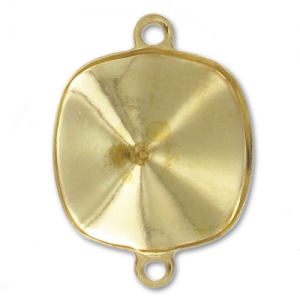 Serti intercalaire à coller pour cabochon PureCrystal 4470 12 mm - Doré x1