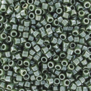 Miyuki Delica 11/0 DB1566 - Opaque Avocado Luster x8g