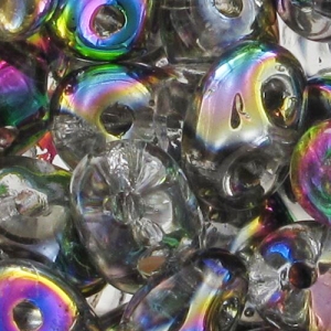 SuperDuo 2,5x5 mm Crystal Vitrail x10g