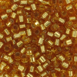 Miyuki Delica 10/0 DBM0042 - Gold Silver Lined x8g