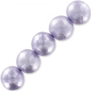 Cotton Pearls Miyuki 14 mm Lavender x4