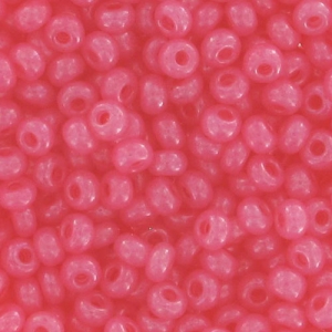 Preciosa Perles rocailles 9/0 2.5 mm - Pink Alabaster x20g