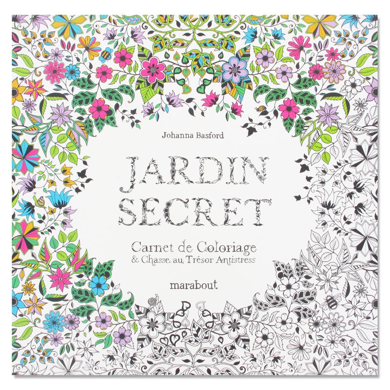Jardin Secret Carnet de Coloriage Perles & Co Jardin Secret Carnet de Coloriage p