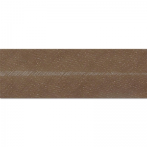 Biais en polycoton 20 mm Beige Foncé x 1m