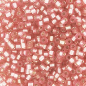 Miyuki Delica 11/0 DB0685 - Dyed Semi Mat SL Light Cranberry x8g