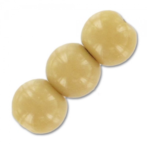 Rondes 6 mm Beige x15