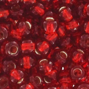 Rocaille Toho 11/0 TO11R25C - Silver Lined Ruby x8g