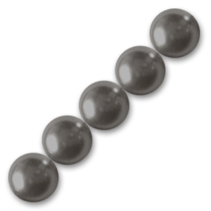 Perles nacrées PureCrystal 5810 4 mm Dark Grey Pearl x20