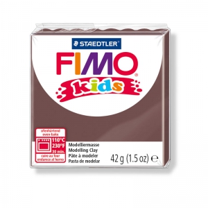 Pâte Fimo Kids 42gr Marron (n°7)