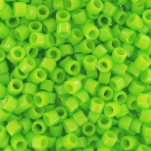 Miyuki Delica 11/0 DB2121 - Duracoat Opaque Kiwi x8g