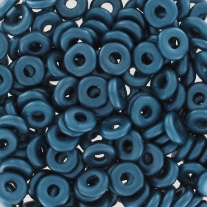 O Bead 4 mm Pastel Petrol x5g