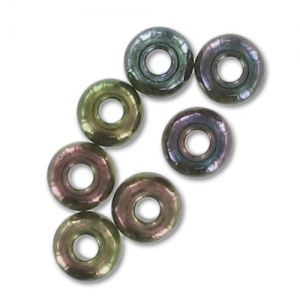 Perles rocailles Preciosa 6/0 4 mm - Brown Iris x20g