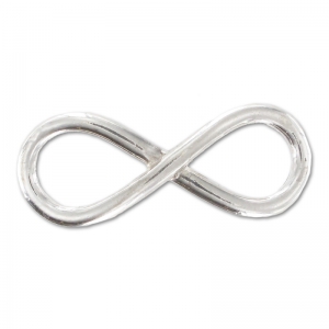 Intercalaire infini 25 mm - Argent 925 x1