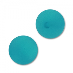 Perle ronde Polaris semi-percée 6 mm Indicolite x1