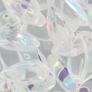 Twist 6x12 mm Crystal AB x25