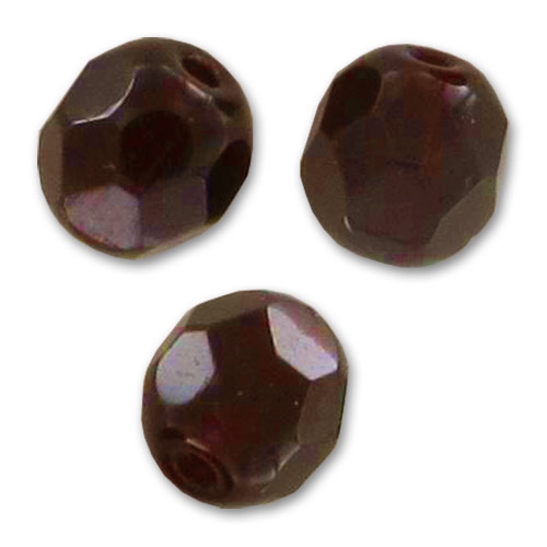 Lot De 100 Perles Facettées Bohême Grenat AB 4 Mm - Preciosa - Neuf En Sachet