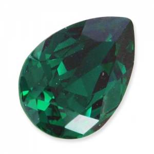 Cabochon PureCrystal 4320 14x10 mm Emerald x1