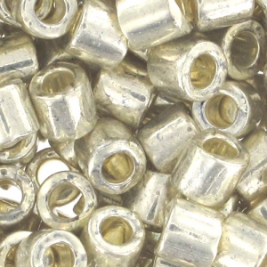 Miyuki Delica 8/0 DBL0035 - Galvanized Silver x8g