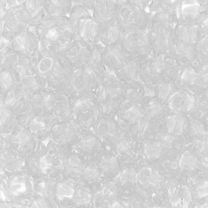 Perles rocailles Preciosa 11/0 2 mm - Crystal x20g