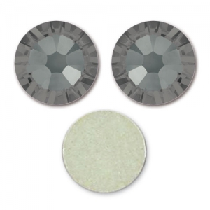 Strass à coller en cristal PureCrystal 4 mm Crystal Silver Night x36