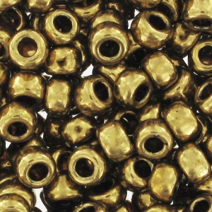 Rocaille Miyuki 8/0 457L - Metallic Light Bronze x8g