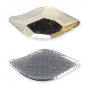 Strass Hotfix PureCrystal 2797 8x4 mm Crystal Golden Shadow x5