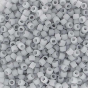Miyuki Delica 11/0 DB0357-1 - Mat Opaque Pale Blue Gray x8g