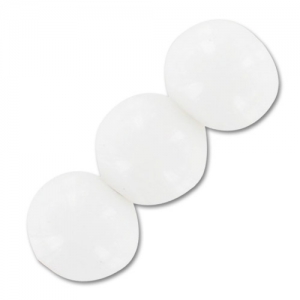 Rondes 6 mm Blanc x15