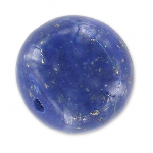 Rondes semi-percées 10 mm Lapis Lazuli x2