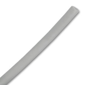 Cordon en plastique creux 4 mm Grey x2m