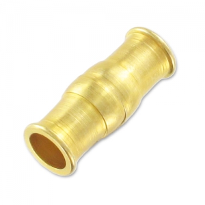 Fermoir aimanté 23x8 mm pour cordons 6 mm Doré à l'or fin