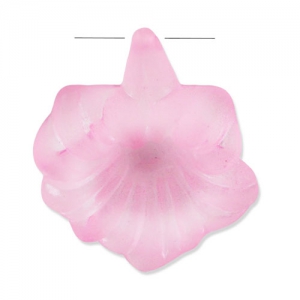 Fleur 31x27 mm Rose Frosted