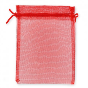 Sachet Organza 145x195 mm Rouge x1