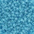 Miyuki Delicas 11/0 DB0215 - Opaque Turquoise Blue Luster x8g
