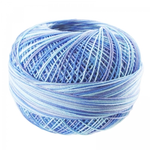 Fil de coton Lizbeth taille 40 Artic Waters n°185 x274m