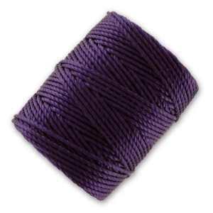 Fil C-LON Tex 400 Bead Cord 0,90 mm Purple x 35 m